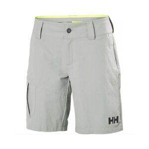 Helly Hansen Women's Quick-Dry Cargo Shorts in Grey Fog, size 28